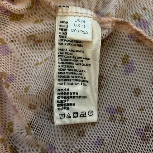 FREE PEOPLE Opposites Attract Floral Mini Sweater Dress - Picture 10 of 11